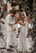 Elegant Sweetheart Lace Mermaid Boho Wedding Dresses - wedding dresses