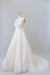Elegant V-neck Appliques Tulle A-line Wedding Dress - Wedding Dresses