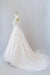 Elegant V-neck Appliques Tulle A-line Wedding Dress - Wedding Dresses