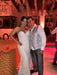 Elegant White V-Neck Mermaid Lace Wedding Dresses - wedding dresses