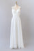 Empire V-neck Lace Chiffon A-line Wedding Dress - Wedding Dresses