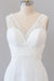 Empire V-neck Lace Chiffon A-line Wedding Dress - Wedding Dresses