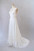 Empire V-neck Lace Chiffon A-line Wedding Dress - Wedding Dresses