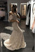 Excellent Elegant Eye-catching Ivory Mermaid Spaghetti Straps Open Back Prom Lace Wedding Dress - Prom Dresses