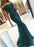 Excellent Precious Fabulous Dark Green Off-the-shoulder Mermaid Tulle Prom Dress with Beads Evening Gown - Prom Dresses