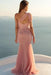 Exquisite Attractive Latest Unique Mermaid One Shoulder Tulle With Beads and Sash Prom Dresses Evening Dress - Prom Dresses