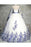 Eye-catching Sleek Eye-catching Ivory Sleeve Tulle Prom with Appliques Puffy Appliqued Long Evening Dress - Prom Dresses