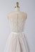 Floor Length Appliques A-line Tulle Wedding Dress - Wedding Dresses