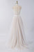 Floor Length Appliques A-line Tulle Wedding Dress - Wedding Dresses