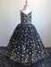 Flower Girl Dresses Jewel Neck Sleeveless Formal Kids Pageant Dresses