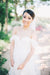 Flowy Off the Shoulder Chiffon Beach Simple Long Pleated Wedding Dress - Wedding Dresses