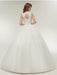 Glamorous Appliques Lace Up Ball Gown Wedding Dresses - wedding dresses