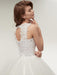 Glamorous Appliques Lace Up Ball Gown Wedding Dresses - wedding dresses