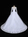 Glamorous Long Sleeves Lace Applique Tulle Wedding Dresses - wedding dresses