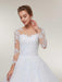 Glamorous Long Sleeves Lace-Up Ball Gown Wedding Dresses - wedding dresses