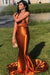 Glamous Halter Sleeveless Floor Length Mermaid Prom Dresses - Prom Dresses