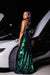 Glamous Spaghetti Strap Sleeveless Floor Length Prom Dresses - Prom Dresses