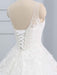 Gorgeous Lace-Up Sweep Train Ball Gown Wedding Dresses - wedding dresses
