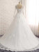 Gorgeous Long Sleeves Lace Ribbon Tulle Wedding Dresses - wedding dresses