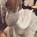 Gorgeous Mermaid Illusion Long Sleeves Tulle Appliques Beach Wedding Dress - Wedding Dresses