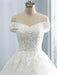 Gorgeous Off-The-Shoulder Lace Ball Gown Wedding Dresses - wedding dresses