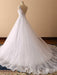 Gorgeous Spaghetti Strap V-Neck Backless Wedding Dresses - wedding dresses