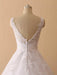 Gorgeous Spaghetti Strap V-Neck Backless Wedding Dresses - wedding dresses
