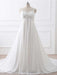 Gorgeous Spaghetti Straps A-Line Ruffles Wedding Dresses - Ivory / Floor Length - wedding dresses