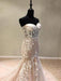 Gorgeous Sweetheart Mermaid Lace Appliqued Strapless Wedding Dress - Wedding Dresses