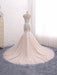 Gorgeous Sweetheart Mermaid Lace Appliqued Strapless Wedding Dress - Wedding Dresses