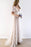 Gorgeous V-Neck Cap Sleeves Lace Wedding Dresses - As Picture / Floor Length - wedding dresses