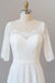 Graceful Lace Chiffon Floor Length Wedding Dress - Wedding Dresses