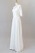 Graceful Lace Chiffon Floor Length Wedding Dress - Wedding Dresses