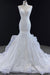 Graceful Lace-up Appliqes Mermaid Wedding Dress - Wedding Dresses