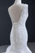 Graceful Lace-up Appliqes Mermaid Wedding Dress - Wedding Dresses