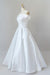 Graceful Off Shoulder Satin Ball Gown Wedding Dress - Wedding Dresses