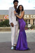 High Collar Sleeveless Floor Length Open Back Prom Dresses - Prom Dresses