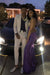 High Collar Sleeveless Floor Length Open Back Prom Dresses - Prom Dresses