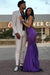 High Collar Sleeveless Floor Length Open Back Prom Dresses - Prom Dresses
