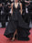 High Low V Neck Black Long Prom Dresses with Pocket, High Low Black Formal Dresses, Black Evening Dresses 