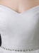 Ivory Wedding Dress Off-The-Shoulder Sash Rhinestone Wedding Gown