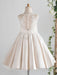 Flower Girl Dresses Jewel Neck Sleeveless Beaded Kids Party Dresses