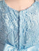 Flower Girl Dresses Jewel Neck Sleeveless Embroidered Kids Party Dresses