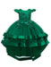 Flower Girl Dresses Jewel Neck Tulle Sleeveless With Train Princess Silhouette Bows Kids Social Party Dresses