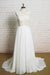 Lace Chiffon A-line Court Train Wedding Dress - Wedding Dresses
