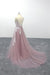 Lace Tulle Spaghetti Strap A-line Wedding Dress - Wedding Dresses