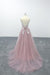 Lace Tulle Spaghetti Strap A-line Wedding Dress - Wedding Dresses