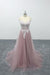 Lace Tulle Spaghetti Strap A-line Wedding Dress - Wedding Dresses