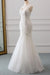 Lace-up Beading Floor Length Mermaid Wedding Dress - Wedding Dresses