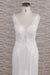 Latest V-neck Appliques Tulle Mermaid Wedding Dress - Wedding Dresses
